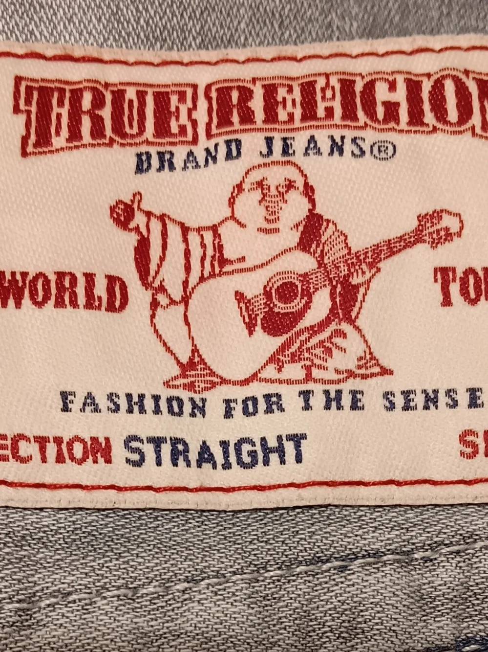 True Religion Light Blue Relaxed Men's Jeans